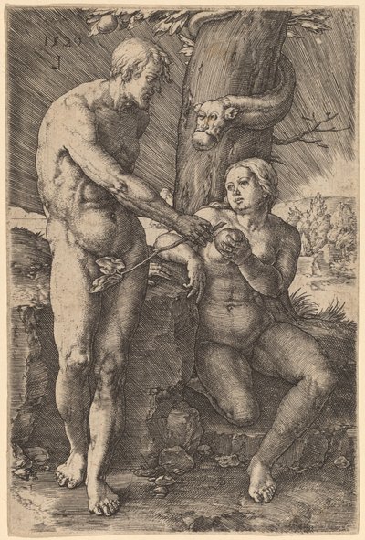The Fall of Man by Lucas van Leyden