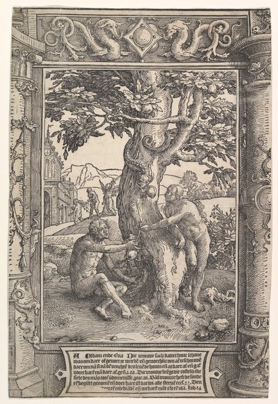 The Fall of Man by Lucas van Leyden