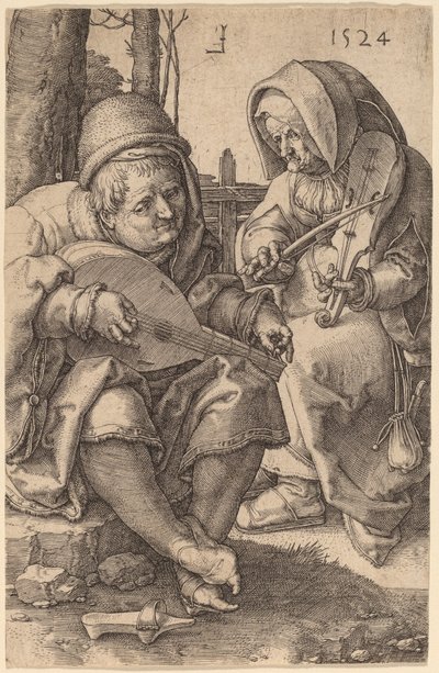 The Musicians by Lucas van Leyden