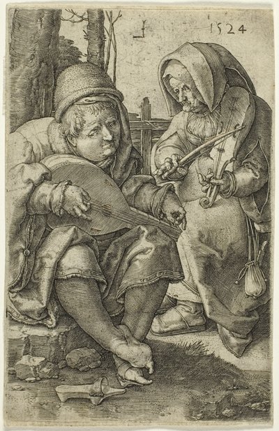 The Musicians by Lucas van Leyden
