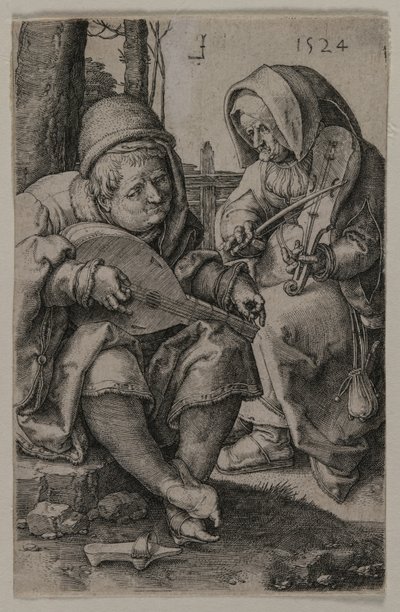 The Musicians by Lucas van Leyden