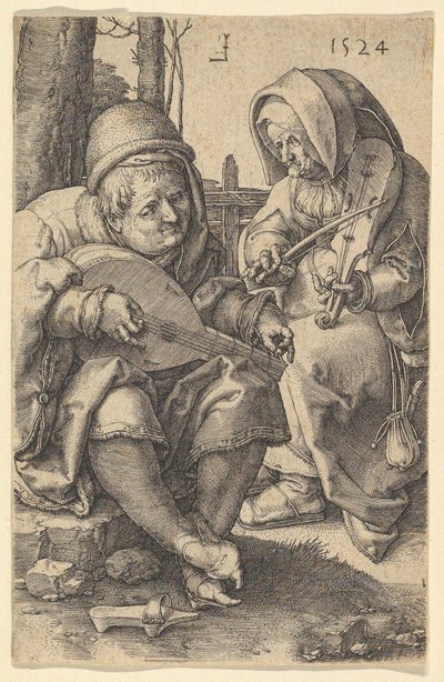 The Musicians, 1524 by Lucas van Leyden