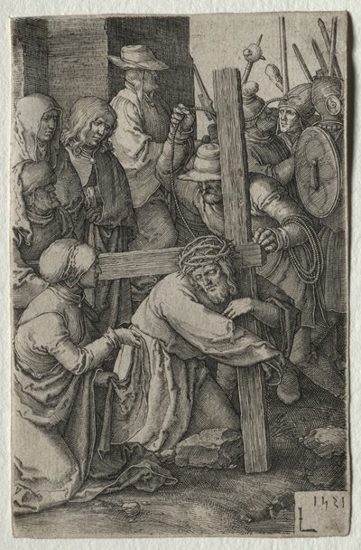 The Passion: Christ Carrying the Cross by Lucas van Leyden