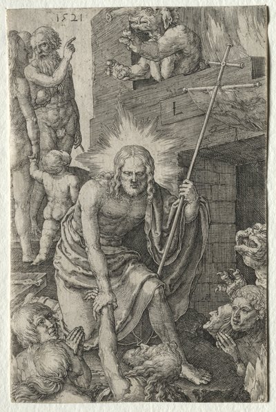 The Passion: Descent into Limbo by Lucas van Leyden