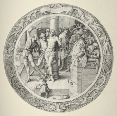 The Round Passion: The Flagellation by Lucas van Leyden