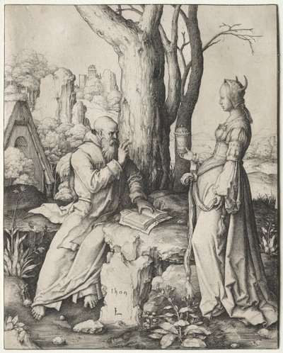 The Temptation of St. Anthony by Lucas van Leyden