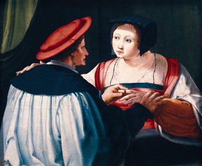 The Engagement by Lucas van Leyden