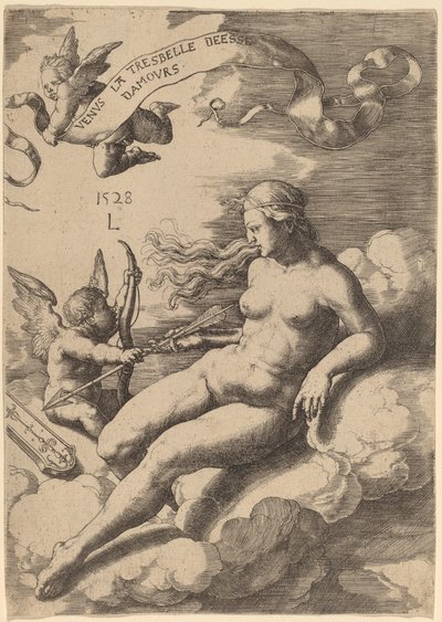 Venus and Cupid by Lucas van Leyden