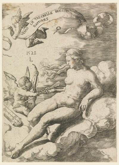 Venus and Cupid by Lucas van Leyden