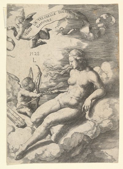 Venus and Cupid by Lucas van Leyden