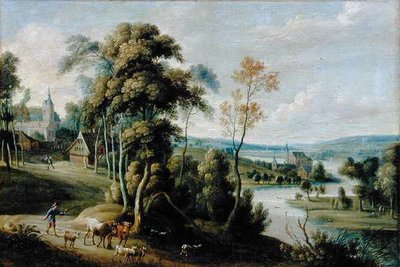 Landscape by Lucas van Uden
