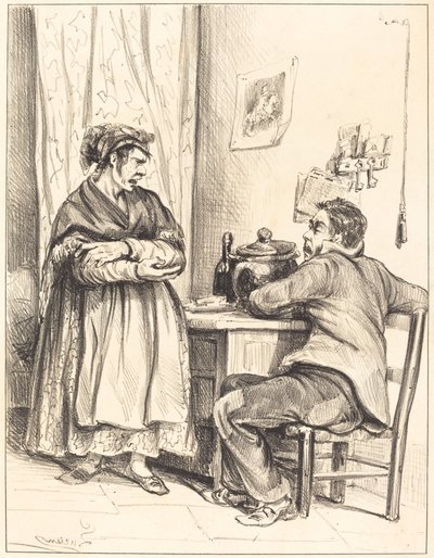 Domestic Dispute by Lucien