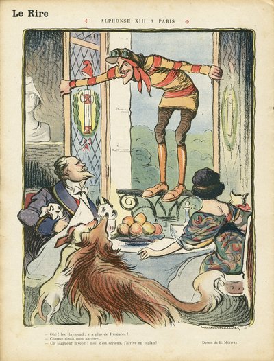 Illustration in Le Rire by Lucien Metivet