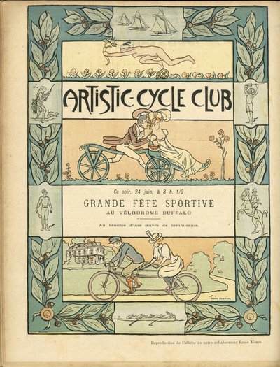 Illustration in Le Rire by Lucien Metivet