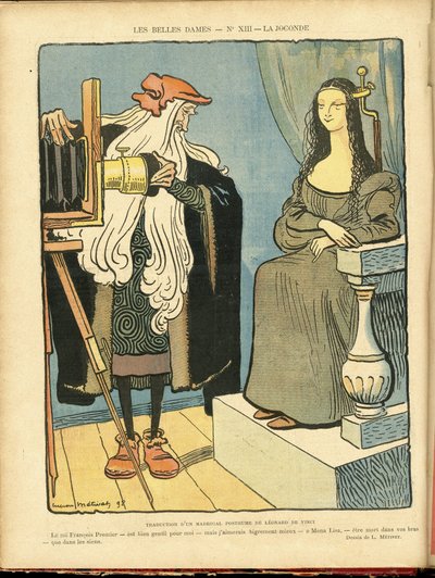 Illustration in Le Rire by Lucien Metivet