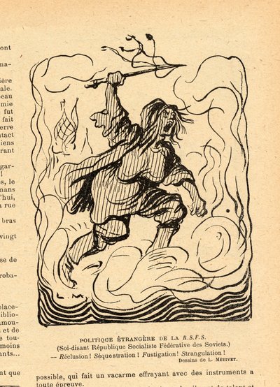 Le Rire rouge, Satirical in Black and White by Lucien Metivet