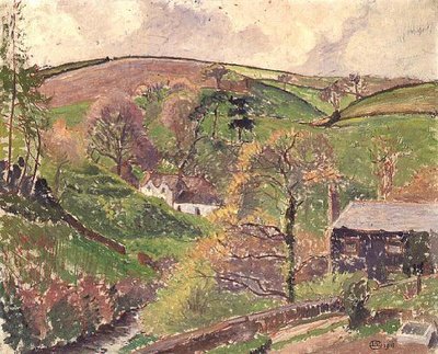 Blackpool Valley by Lucien Pissarro
