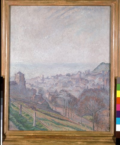 Hastings: Mist, Sun and Smoke by Lucien Pissarro