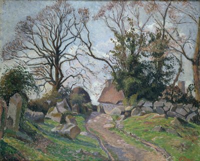 Poulfenc at Riec, 1910 by Lucien Pissarro