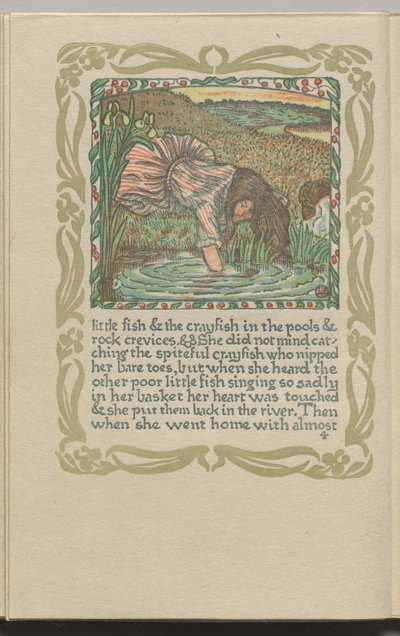 The Queen of the Fishes: Plate 4 by Lucien Pissarro