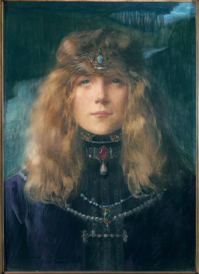 Young Princess by Lucien Victor Guirand de Scevola