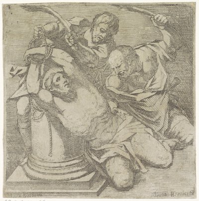 Scourging of Christ by Lucio Bononi