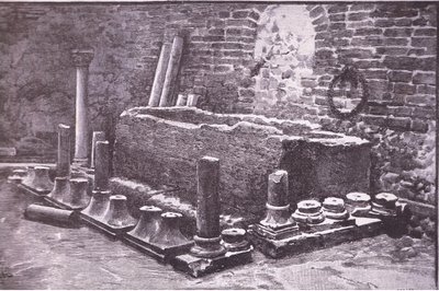 Tomb, illustration from Romeo and Juliet by Lucius Rossi