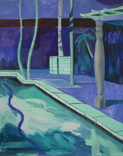 Blue Court by Lucy Smallbone