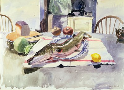 Pike on a Plate by Lucy Willis