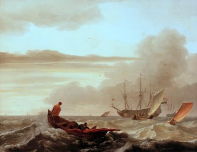 L. Backhuysen, Rough Sea by Ludolf Backhuysen