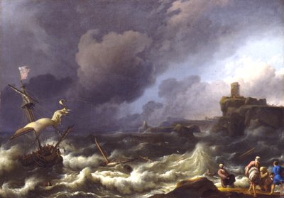 The Storm by Ludolf Backhuysen I