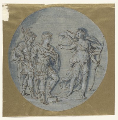 Diana Speaks to Aeneas and Achates by Ludovico Gimignani