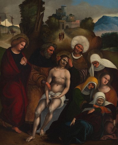 The Lamentation by Ludovico Mazzolino