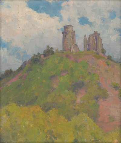 Ruins of Slanec Castle by Ludovit Cordak