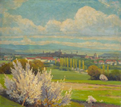 View of Kosice by Ludovit Cordak