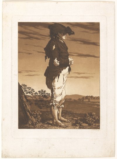 Beggar Child by Ludwig Buchhorn