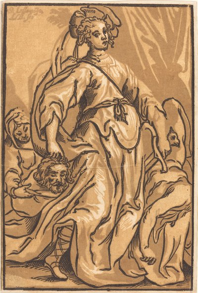 Judith and Holofernes by Ludwig Büsinck after Georges Lallemand