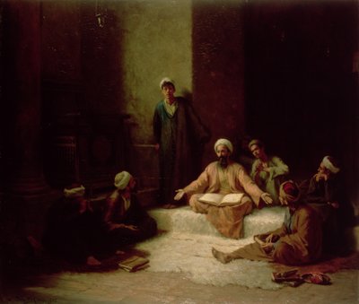 The Koran School by Ludwig Deutsch