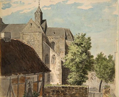 Fritzlar Cathedral by Ludwig Emil Grimm