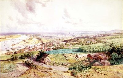 Vienna from the North by Ludwig Hans Fischer