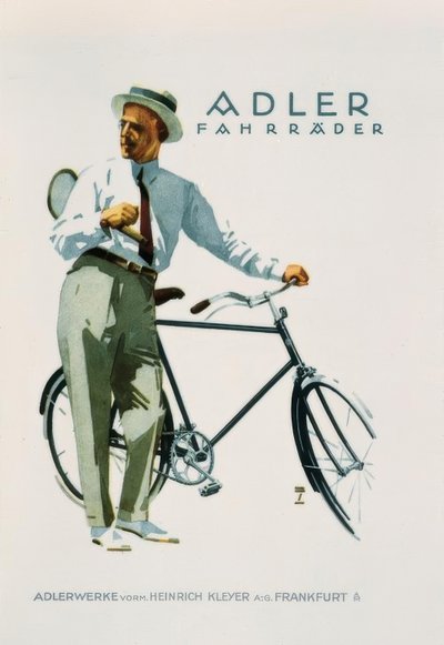 Adler Bicycles by Ludwig Hohlwein