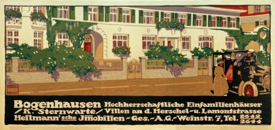 Bogenhausen High-Class Single-Family Houses by Ludwig Hohlwein