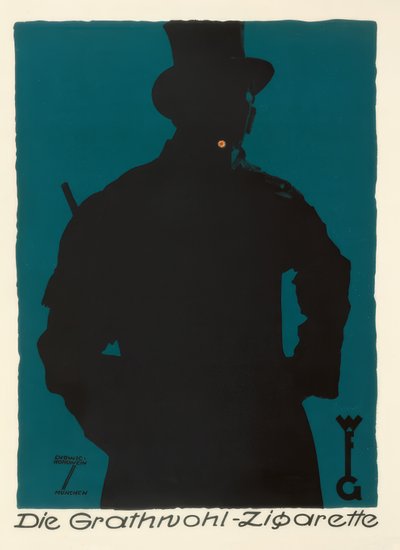 The Grathwohl Cigarette by Ludwig Hohlwein