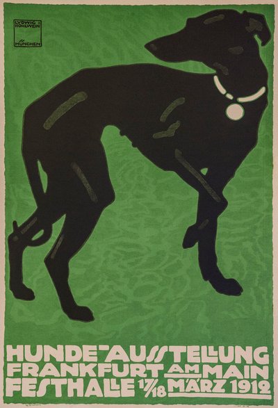 Dog Show by Ludwig Hohlwein