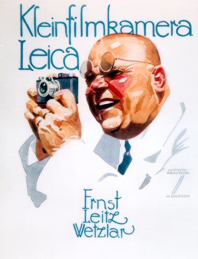 Small Film Camera Leica – Ernst Leitz, Wetzlar by Ludwig Hohlwein