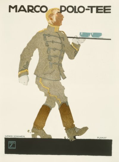 MARCO POLO-TEA by Ludwig Hohlwein