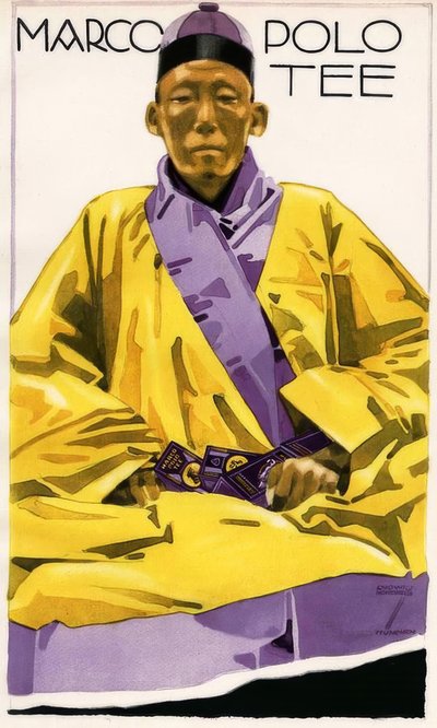 Marco Polo Tea by Ludwig Hohlwein