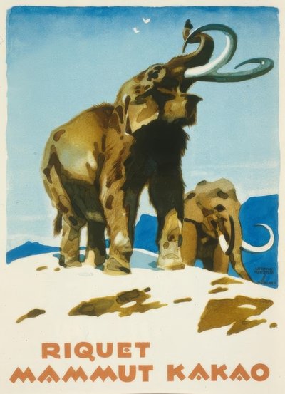 Riquet Mammoth Cocoa by Ludwig Hohlwein