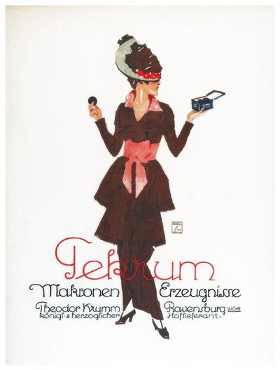 Tekrum Macaroon Products by Ludwig Hohlwein