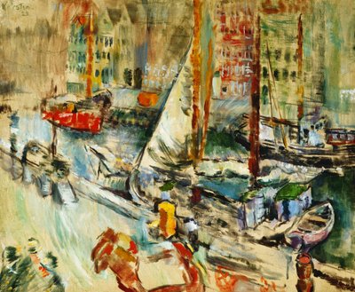 From Nyhavn, 1923 by Ludvik Peter Karsten